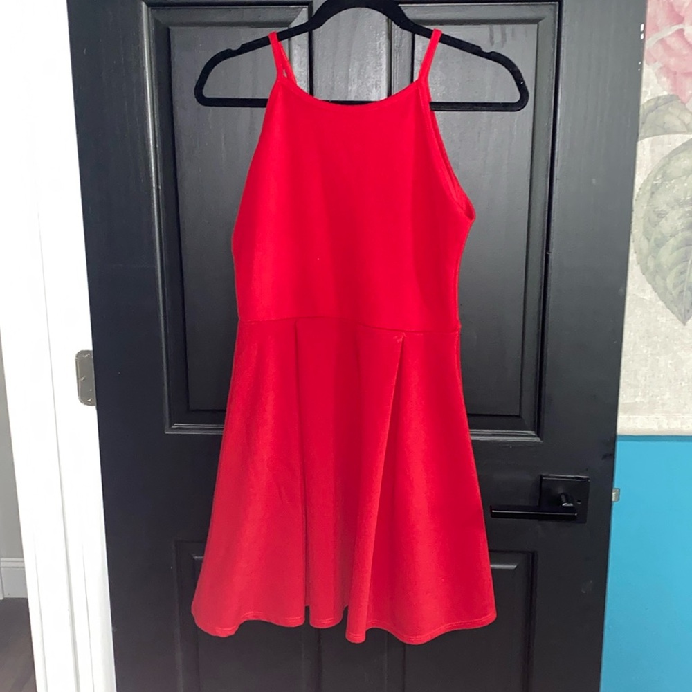 olivia rae red dress